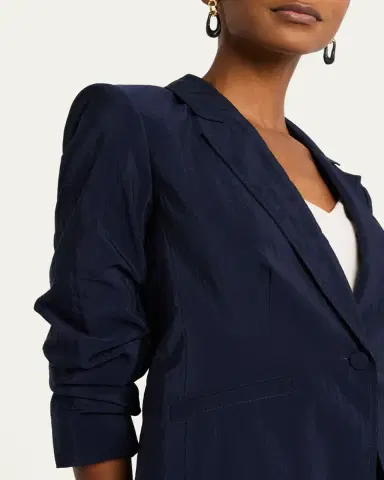 Cinq à Sept Tumbled Woven Khloe Blazer | Thumbnail 9 Cinq à Sept Tumbled Woven Khloe Blazer | Thumbnail 9