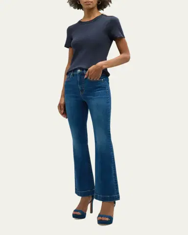 Veronica Beard Carson Ankle Flare Jeans | Thumbnail 2 Veronica Beard Carson Ankle Flare Jeans | Thumbnail 2
