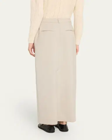 OFFICINE GÉNÉRALE Oxana Italian Wool Pencil Skirt | Thumbnail 3 OFFICINE GÉNÉRALE Oxana Italian Wool Pencil Skirt | Thumbnail 3