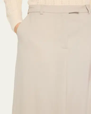 OFFICINE GÉNÉRALE Oxana Italian Wool Pencil Skirt | Thumbnail 5 OFFICINE GÉNÉRALE Oxana Italian Wool Pencil Skirt | Thumbnail 5