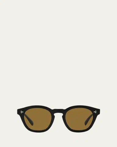 Oliver Peoples Boudreau L. A. Round Acetate & Plastic Sunglasses | Thumbnail 3 Oliver Peoples Boudreau L. A. Round Acetate & Plastic Sunglasses | Thumbnail 3