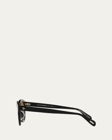 Oliver Peoples Boudreau L. A. Round Acetate & Plastic Sunglasses | Thumbnail 5 Oliver Peoples Boudreau L. A. Round Acetate & Plastic Sunglasses | Thumbnail 5