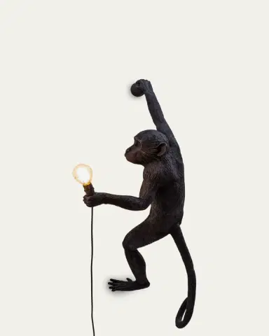 Seletti Monkey Right Hand Hanging Outdoor Lamp | Thumbnail 2 Seletti Monkey Right Hand Hanging Outdoor Lamp | Thumbnail 2