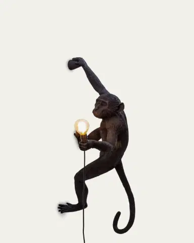 Seletti Monkey Right Hand Hanging Outdoor Lamp | Thumbnail 3 Seletti Monkey Right Hand Hanging Outdoor Lamp | Thumbnail 3