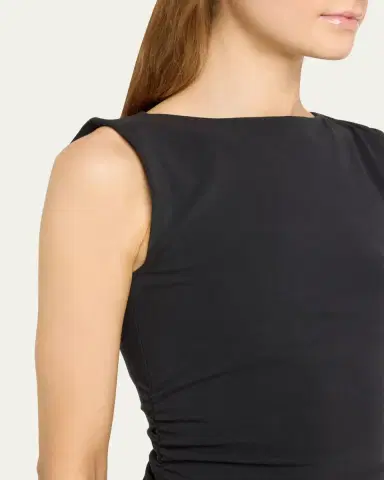 Veronica Beard Charissa High-Neck Midi Dress | Thumbnail 5 Veronica Beard Charissa High-Neck Midi Dress | Thumbnail 5