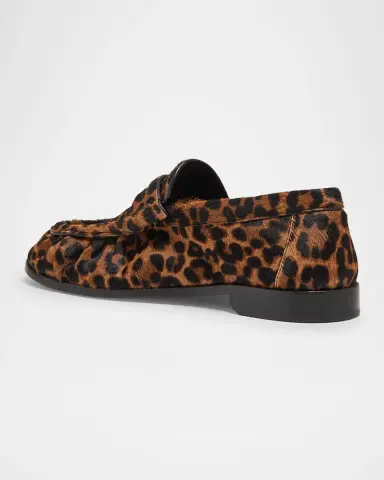 Saint Laurent Le Loafer Leopard Mocassin | Thumbnail 3 Saint Laurent Le Loafer Leopard Mocassin | Thumbnail 3