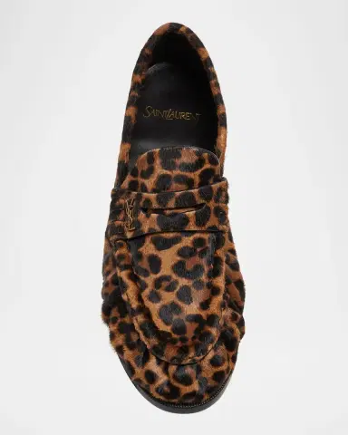 Saint Laurent Le Loafer Leopard Mocassin | Thumbnail 5 Saint Laurent Le Loafer Leopard Mocassin | Thumbnail 5