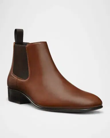 Stuart Weitzman Men's Adwin Leather Chelsea Boots | Thumbnail 2 Stuart Weitzman Men's Adwin Leather Chelsea Boots | Thumbnail 2