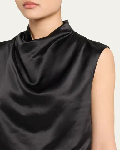 Aexae Silk Cowl-Neck Top | Thumbnail 5 Aexae Silk Cowl-Neck Top | Thumbnail 5