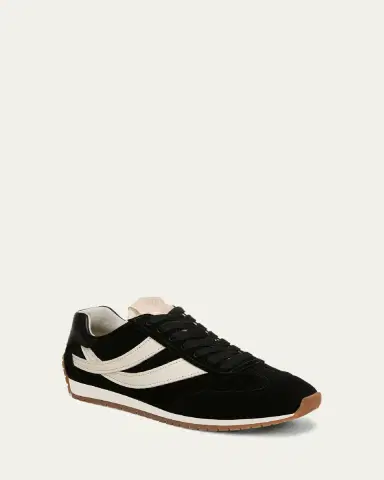 Vince Mix Leather Trainer Sneakers | Thumbnail 2 Vince Mix Leather Trainer Sneakers | Thumbnail 2