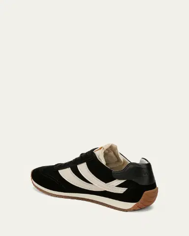 Vince Mix Leather Trainer Sneakers | Thumbnail 3 Vince Mix Leather Trainer Sneakers | Thumbnail 3