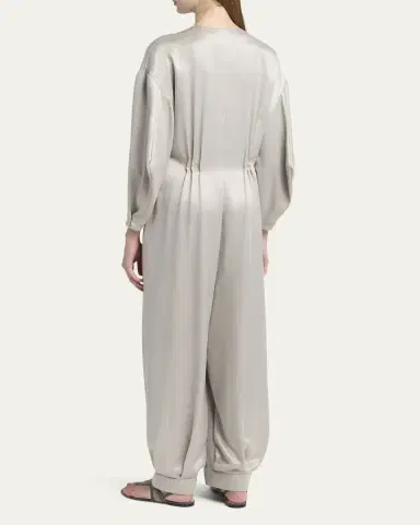 Giorgio Armani Loose Long Sleeve Jumpsuit | Thumbnail 3 Giorgio Armani Loose Long Sleeve Jumpsuit | Thumbnail 3