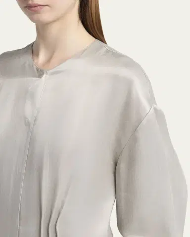 Giorgio Armani Loose Long Sleeve Jumpsuit | Thumbnail 5 Giorgio Armani Loose Long Sleeve Jumpsuit | Thumbnail 5