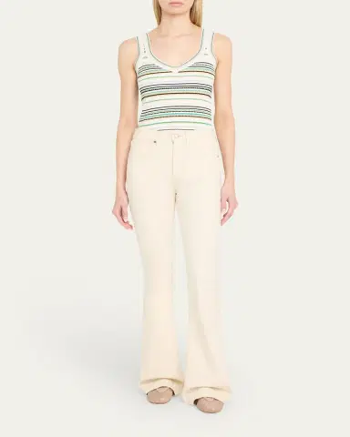 Veronica Beard Beverly High-Rise Skinny Flare Jeans | Thumbnail 2 Veronica Beard Beverly High-Rise Skinny Flare Jeans | Thumbnail 2