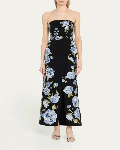 ALICE + OLIVIA Jeri Embellished Romper with Overskirt | Thumbnail 2 ALICE + OLIVIA Jeri Embellished Romper with Overskirt | Thumbnail 2