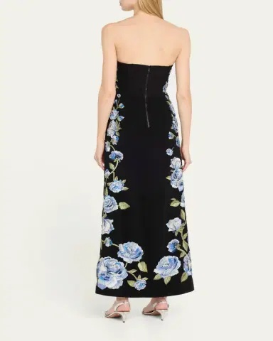 ALICE + OLIVIA Jeri Embellished Romper with Overskirt | Thumbnail 3 ALICE + OLIVIA Jeri Embellished Romper with Overskirt | Thumbnail 3