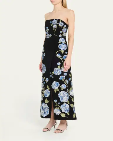 ALICE + OLIVIA Jeri Embellished Romper with Overskirt | Thumbnail 4 ALICE + OLIVIA Jeri Embellished Romper with Overskirt | Thumbnail 4