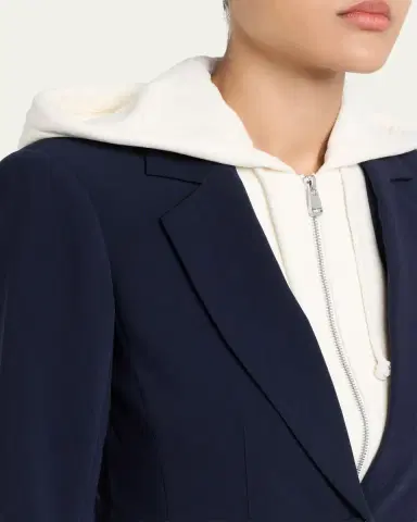 Cinq à Sept Khloe Le Petit Zip-Front Blazer | Thumbnail 9 Cinq à Sept Khloe Le Petit Zip-Front Blazer | Thumbnail 9