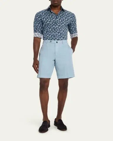 Incotex Men's Chinolino Shorts | Thumbnail 19 Incotex Men's Chinolino Shorts | Thumbnail 19