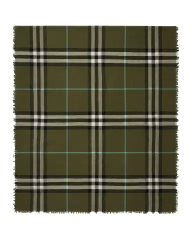 Burberry Wide Check Wool Scarf | Thumbnail 3 Burberry Wide Check Wool Scarf | Thumbnail 3