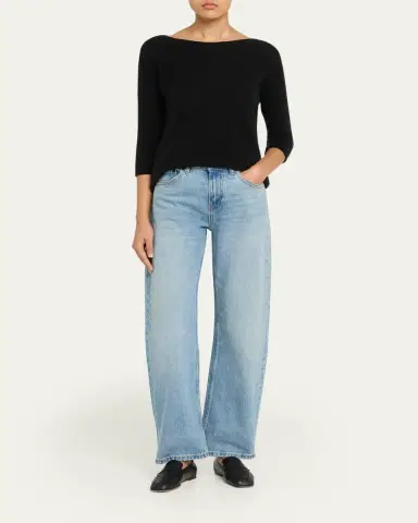 EB Denim Alida Loose-Bowed Jeans | Thumbnail 2 EB Denim Alida Loose-Bowed Jeans | Thumbnail 2