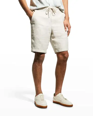 Vince Men 's Lightweight Hemp Shorts | Thumbnail 3 Vince Men 's Lightweight Hemp Shorts | Thumbnail 3