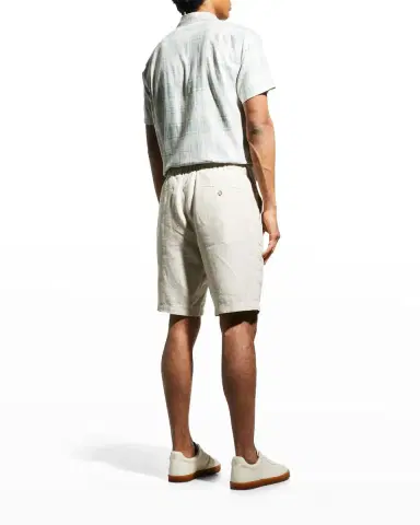 Vince Men 's Lightweight Hemp Shorts | Thumbnail 4 Vince Men 's Lightweight Hemp Shorts | Thumbnail 4