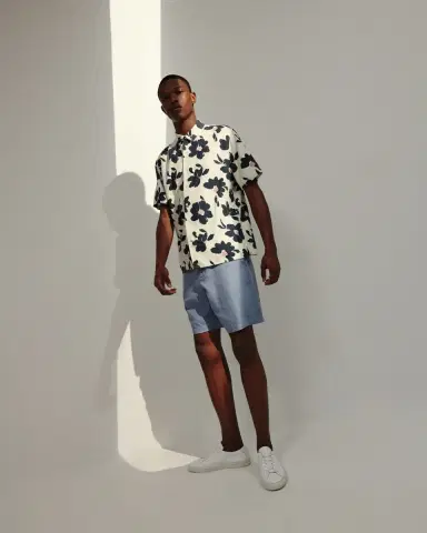 Vince Men 's Lightweight Hemp Shorts | Thumbnail 5 Vince Men 's Lightweight Hemp Shorts | Thumbnail 5