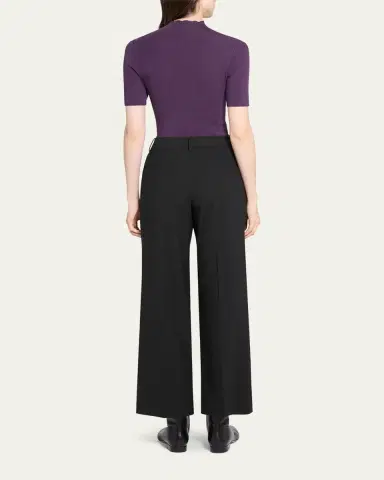 Theory Classic Straight-Leg Pants | Thumbnail 3 Theory Classic Straight-Leg Pants | Thumbnail 3