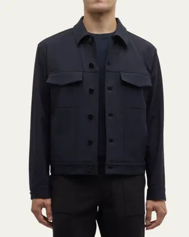 Theory Men's The River Jacket in Neoteric Twill | Thumbnail 8 Theory Men's The River Jacket in Neoteric Twill | Thumbnail 8