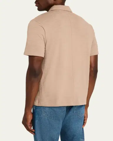 rag & bone Men's Classic Flame Polo Shirt | Thumbnail 3 rag & bone Men's Classic Flame Polo Shirt | Thumbnail 3