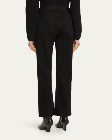 EB Denim High-Rise Straight Jeans | Thumbnail 3 EB Denim High-Rise Straight Jeans | Thumbnail 3