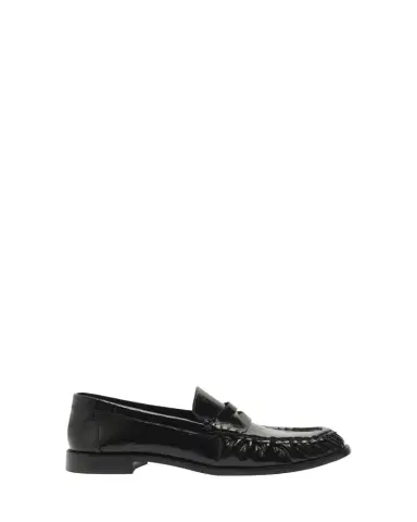 Schutz Tyche Shiny Leather Penny Loafers | Thumbnail 1 Schutz Tyche Shiny Leather Penny Loafers | Thumbnail 1