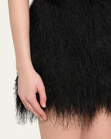AEXAE Fringe Mini Skirt | Thumbnail 5 AEXAE Fringe Mini Skirt | Thumbnail 5