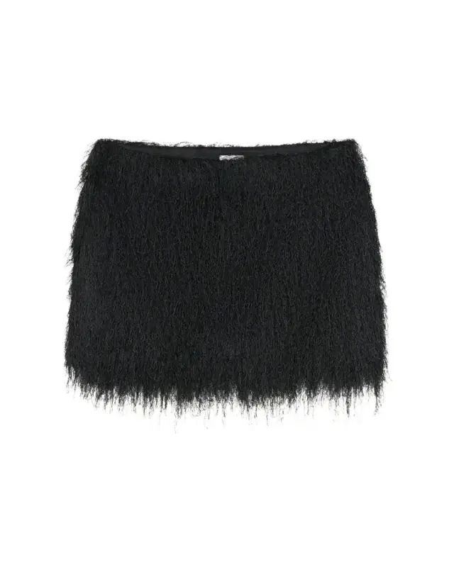 Fringe Mini Skirt Fringe Mini Skirt