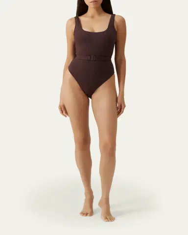 Melissa Odabash Rio Belted One-Piece Swimsuit | Thumbnail 2 Melissa Odabash Rio Belted One-Piece Swimsuit | Thumbnail 2