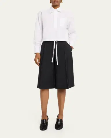 WE-AR4 The CC Cropped Cotton Shirt | Thumbnail 2 WE-AR4 The CC Cropped Cotton Shirt | Thumbnail 2