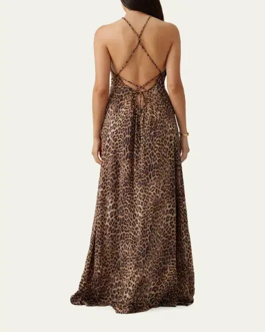 Melissa Odabash Sage eopard Maxi Dress | Thumbnail 3 Melissa Odabash Sage eopard Maxi Dress | Thumbnail 3