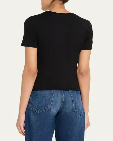 Veronica Beard Benedict Crewneck T-Shirt | Thumbnail 3 Veronica Beard Benedict Crewneck T-Shirt | Thumbnail 3