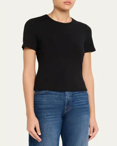Veronica Beard Benedict Crewneck T-Shirt | Thumbnail 4 Veronica Beard Benedict Crewneck T-Shirt | Thumbnail 4