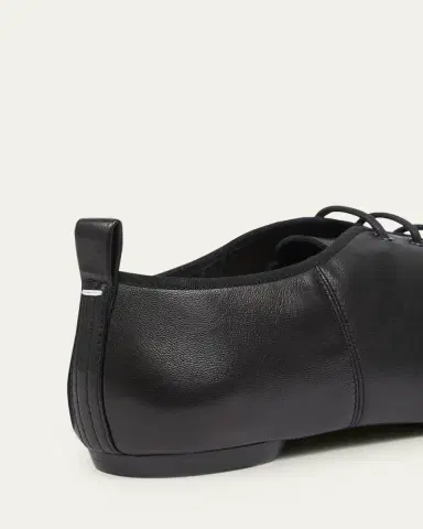 Maison Margiela Men's Tabi Jazz Leather Lace-Up Ballerina Flats | Thumbnail 3 Maison Margiela Men's Tabi Jazz Leather Lace-Up Ballerina Flats | Thumbnail 3