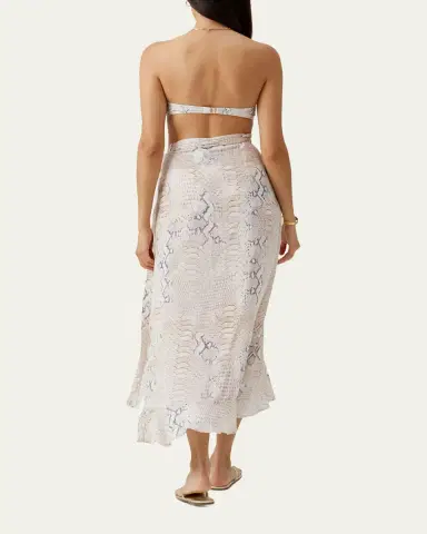 Melissa Odabash Danni Lizard Wrap Skirt | Thumbnail 3 Melissa Odabash Danni Lizard Wrap Skirt | Thumbnail 3