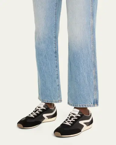 rag & bone Retro Slim Mixed Leather Sneakers | Thumbnail 2 rag & bone Retro Slim Mixed Leather Sneakers | Thumbnail 2