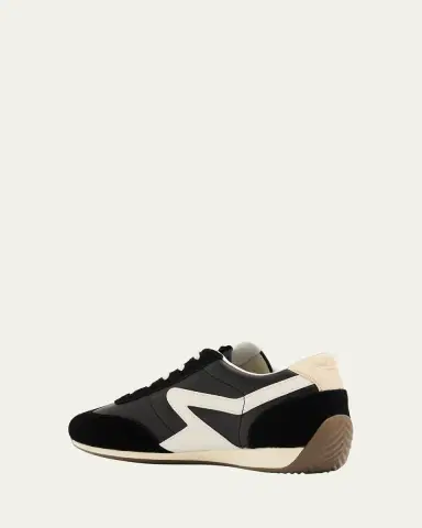 rag & bone Retro Slim Mixed Leather Sneakers | Thumbnail 4 rag & bone Retro Slim Mixed Leather Sneakers | Thumbnail 4