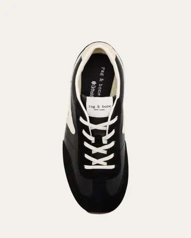 rag & bone Retro Slim Mixed Leather Sneakers | Thumbnail 5 rag & bone Retro Slim Mixed Leather Sneakers | Thumbnail 5