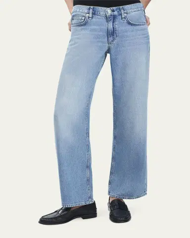 rag & bone Featherweight Cam Relaxed Straight Ankle Jeans | Thumbnail 4 rag & bone Featherweight Cam Relaxed Straight Ankle Jeans | Thumbnail 4