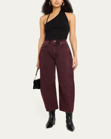 rag & bone Charlie High-Rise Barrel Jeans | Thumbnail 2 rag & bone Charlie High-Rise Barrel Jeans | Thumbnail 2