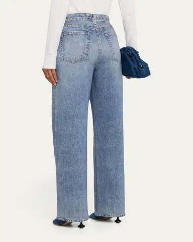 rag & bone rb Miramar Terry Wide-Leg Jeans | Thumbnail 3 rag & bone rb Miramar Terry Wide-Leg Jeans | Thumbnail 3