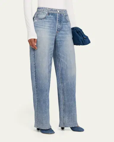rag & bone rb Miramar Terry Wide-Leg Jeans | Thumbnail 4 rag & bone rb Miramar Terry Wide-Leg Jeans | Thumbnail 4