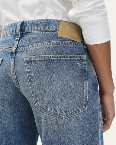 rag & bone Cam Low-Rise Relaxed Straight Jeans | Thumbnail 3 rag & bone Cam Low-Rise Relaxed Straight Jeans | Thumbnail 3